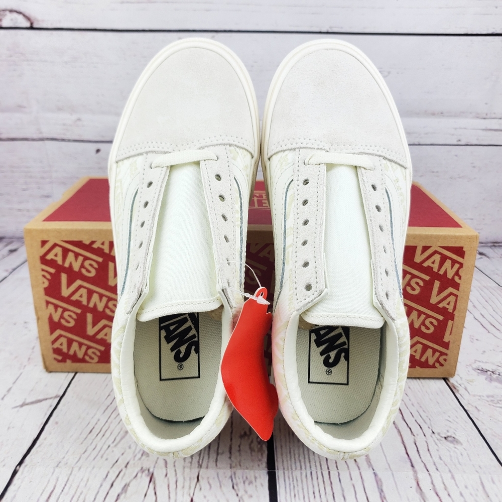 *Sold New Van's 66 Old Skool Platform Marshmallow - Picture 7 of 9